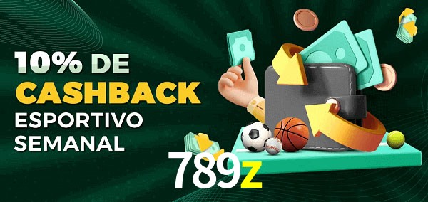 10% de bônus de cashback na 789z