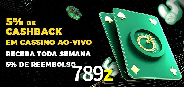 Promoções do cassino ao Vivo 789z